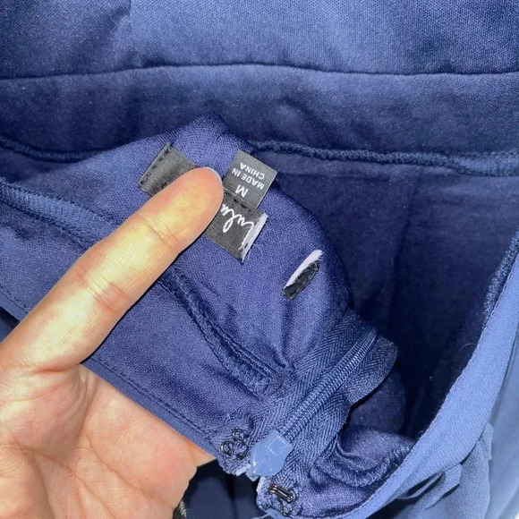 Sz M - NWOT Lulus‎ Dress Awaken My Love Navy Blue Long Sleeve Lace Maxi Dress - Picture 6 of 8